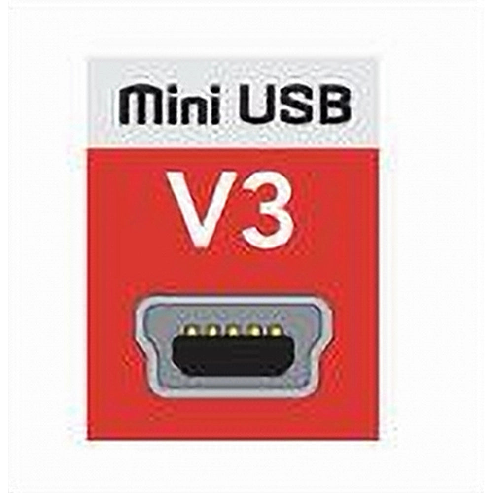 Trade Shop - Cavo Usb A Mini Usb/v3 1.5mt 2.5a Cavetto Per Trasferimento Dati Ricarica F-v002 -