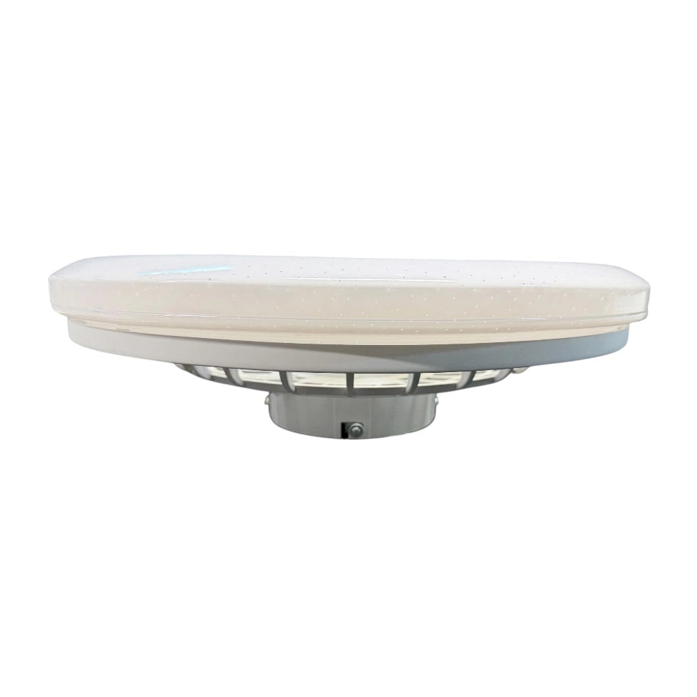 Plafoniera LED UFO con Ventilatore Integrato 60W 5460 Lumen Dimmerabile Telecomando Effetto Glitter Ø48 cm Ventola Silenziosa