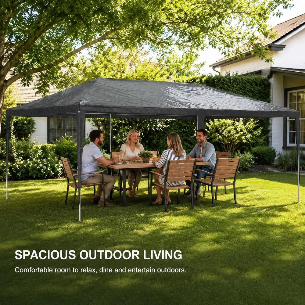 Professional Party Tent 4x6 M Anthracite 90 G/square Meter