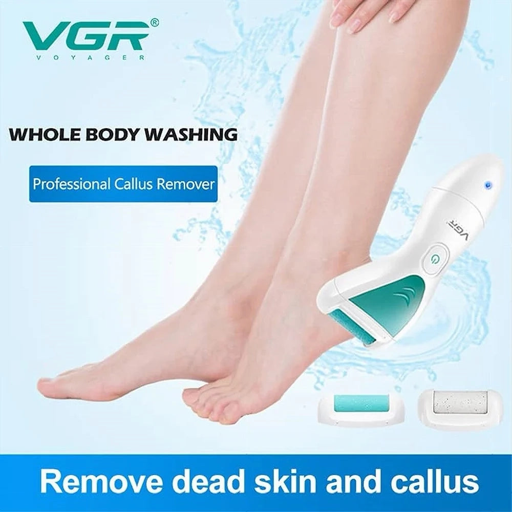 Trade Shop - Vgr V-812 Rimuovi Calli Professionale Impermeabile Kit Pedicure Pro -