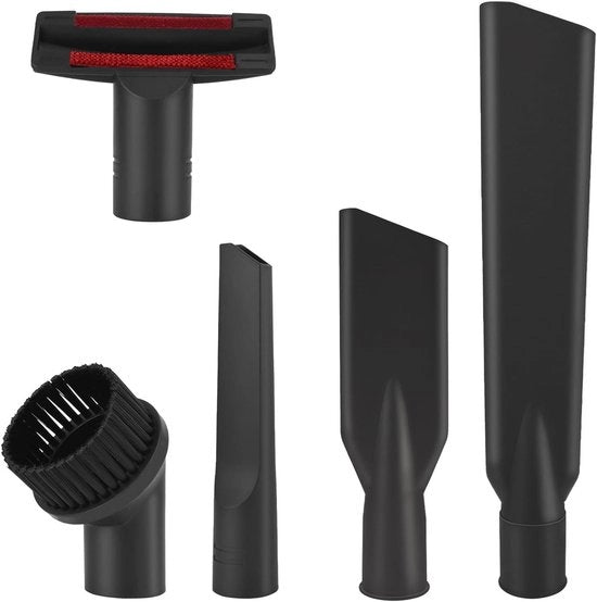 Set di pennelli per aspirapolvere universale, 35mm, 5 pezzi, accessori per aspirapolvere per uso domestico