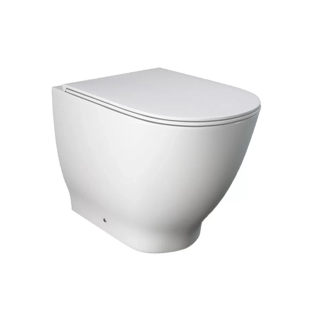 Vaso serie moon filo muro rimless