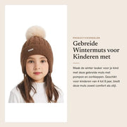 Cappuccio per bambini - stile pompon - chiusura con clip - tessuto di cotone - forma confortevole per bambini - cappuccio per bambini