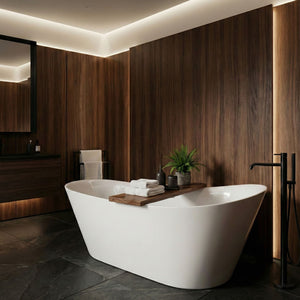 Vasca Da Bagno Freestanding In Acrilico Lusso Slim 170