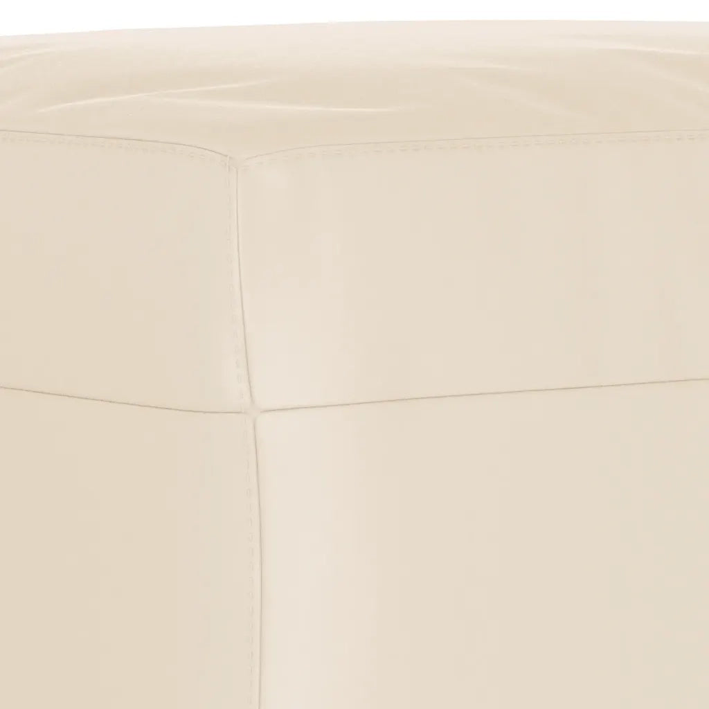 vidaXL Set Divani 3 pz con Cuscini Beige in Tessuto Microfibra