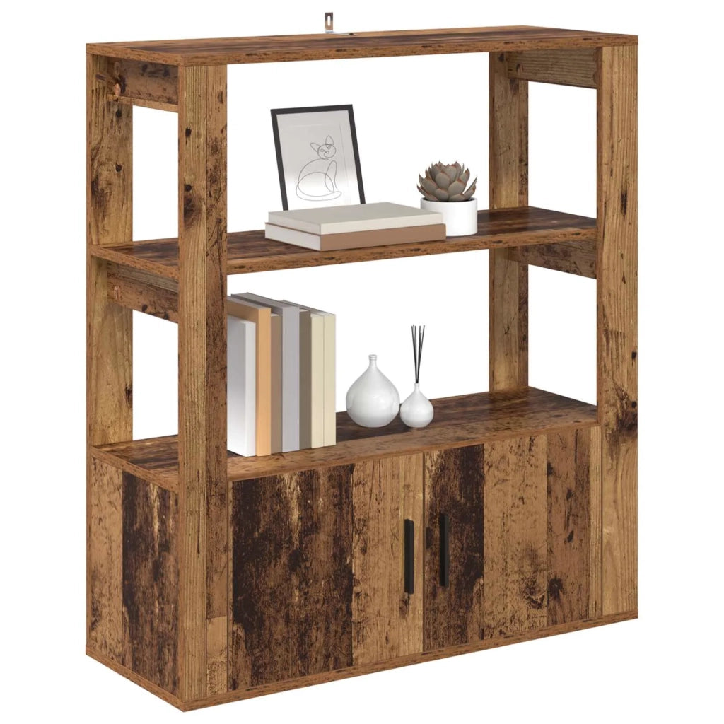 Credenza Legno vecchio 30 x 80 x 90 cm Legno multistrato 881093