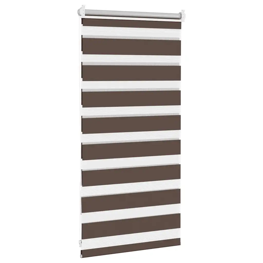 Tenda Oscurante a Zebra 40 x 100 cm Caffè cod mxl 39796