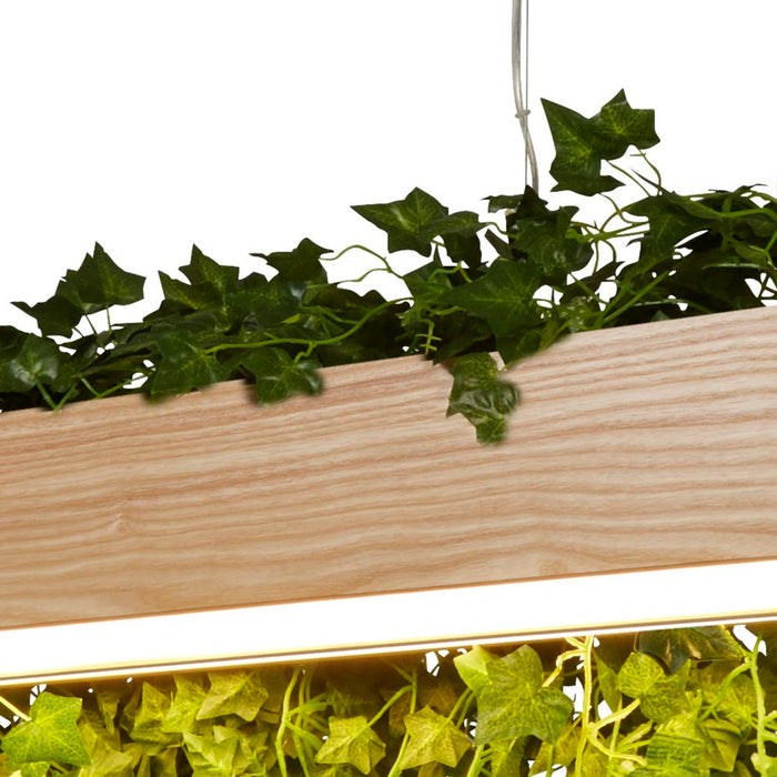 Lampadario Contemporaneo Cenere Acciaio Marrone Legno Argento Led 21W 3000K