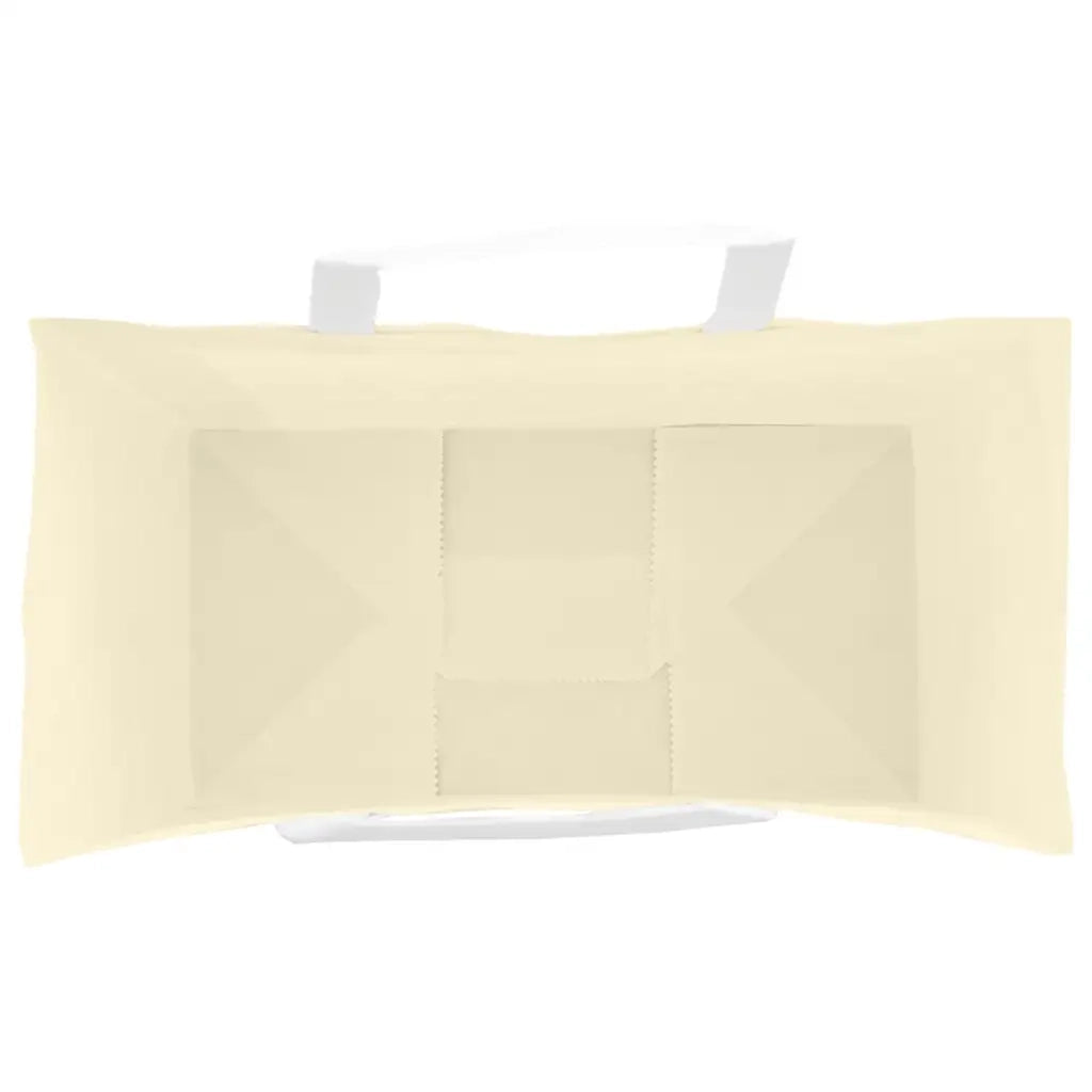 Sacchetti di Carta 50 pz con Manici Gialli 32x17x44 cm 4102000
