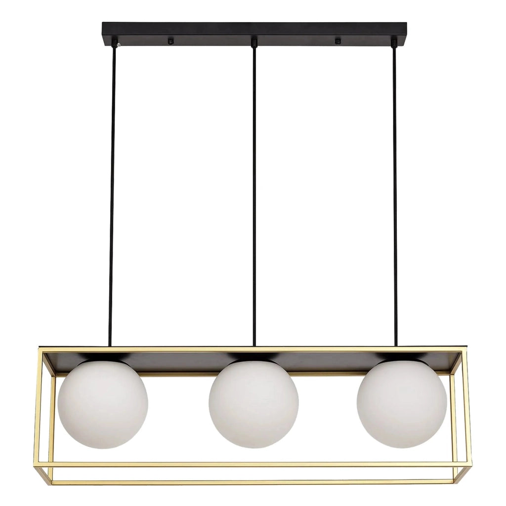 Plafoniera Da Soffitto Black Gold APP1164-3CP