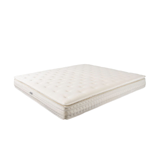 Materasso ibrido in lattice naturale con mini molle e molle insacchettate a 7 zone 180x200