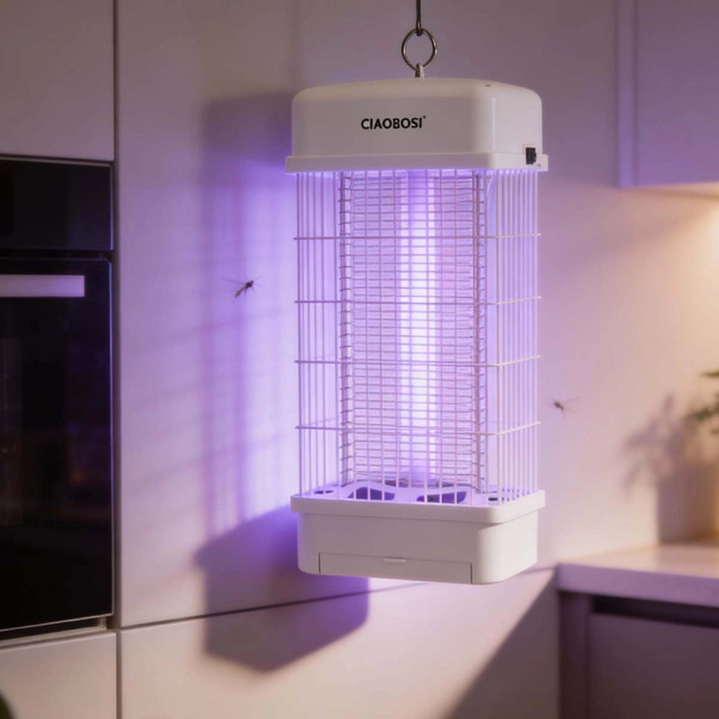 Lampada 10W antizanzare e mosche UV ad alta efficienza Bianco Avizar