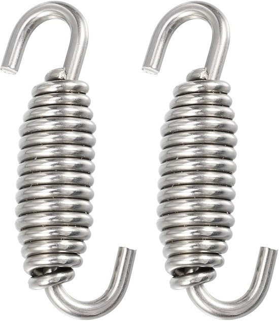 Valvola di Scarico Universale - 2 Pezzi - 54mm - Acciaio Inossidabile - Duraturo - Smaltimento a Alta Temperatura - Versatile