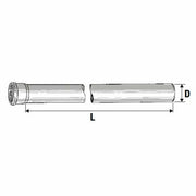 Tubo 1 bicchiere htem d.125 mm.0 500