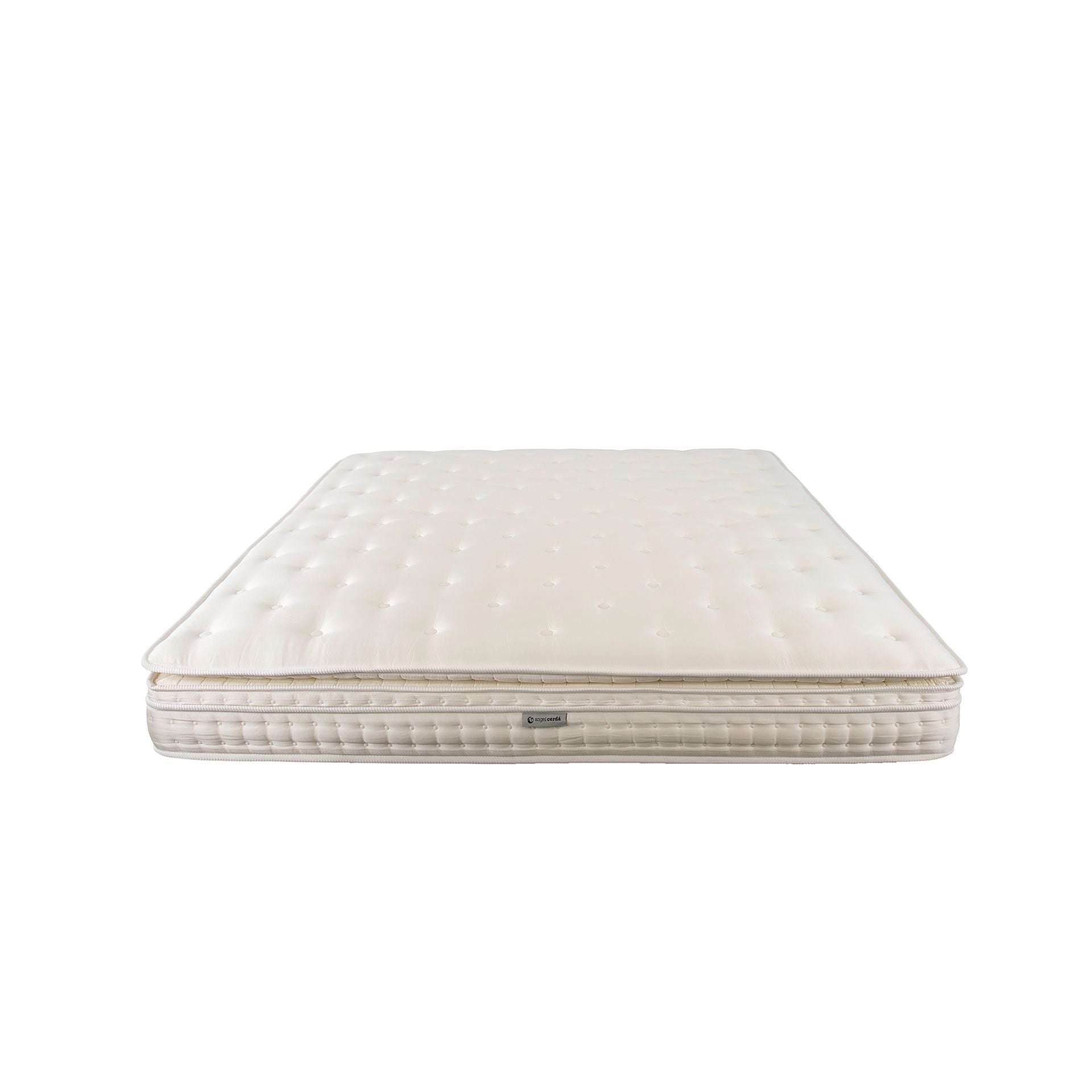 Materasso ibrido in lattice naturale con mini molle e molle insacchettate a 7 zone 160x200