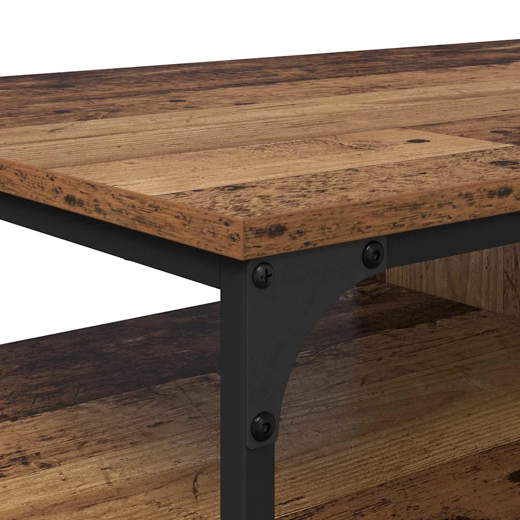 Tavolino da salotto | Tavolino da caff¨¨ | Tavolino da Soggiorno Legno vecchio 100 x 50 x 45 cm
