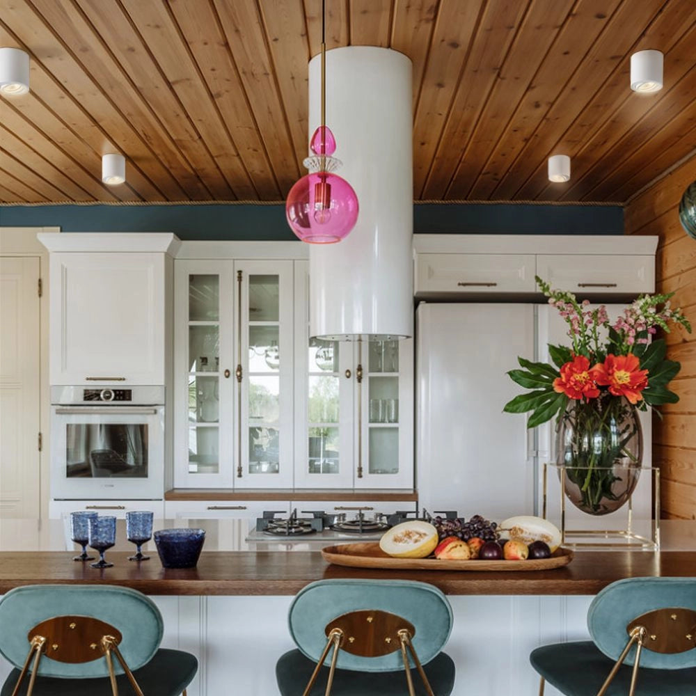 Videx Spotlight faretto soffitto tubo bianco orientabile GU10