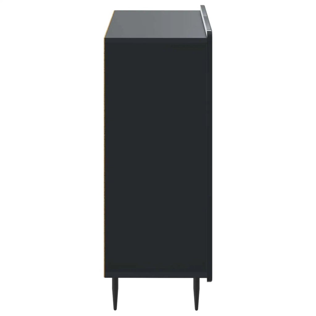 Mobiletto da Bagno ZWOLLE Nero 59,5 x 31 x 79,5 cm 896396