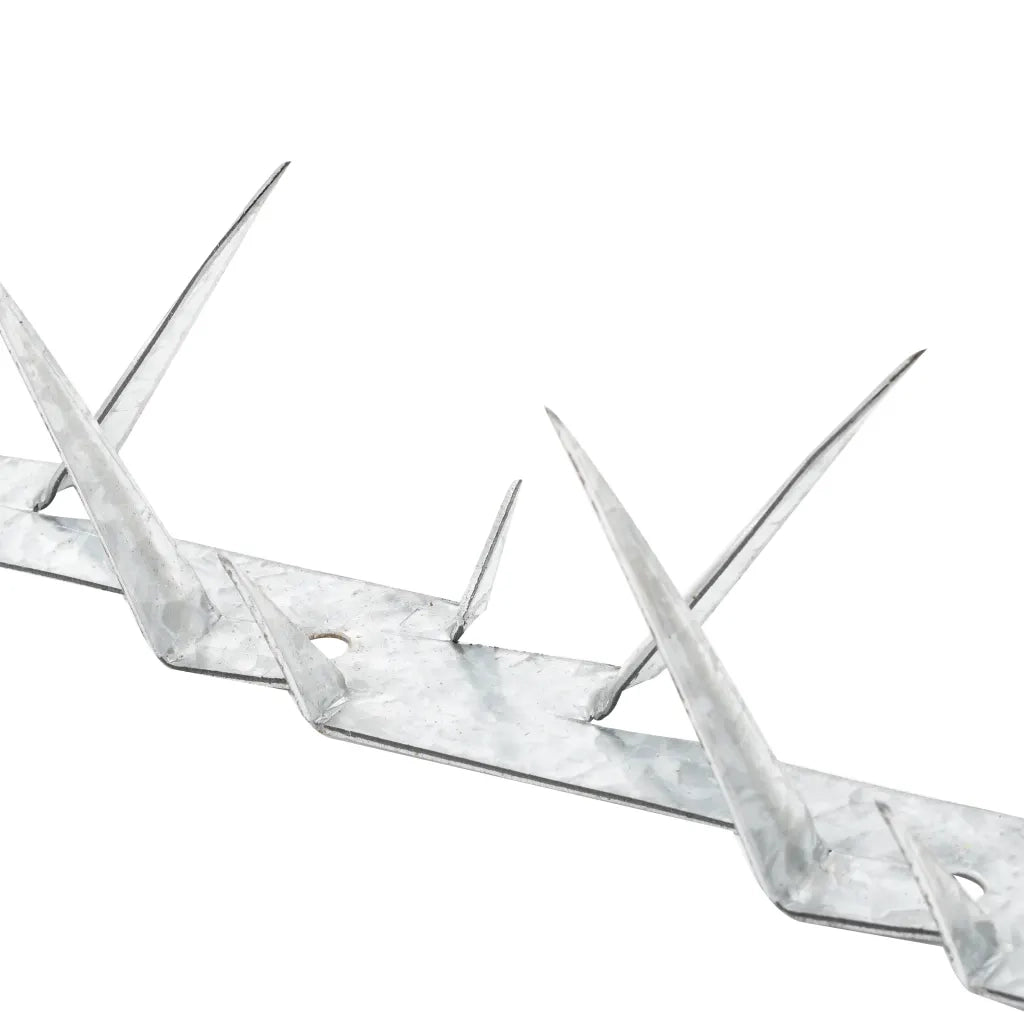 Spuntoni da Parete 2 pz in Acciaio 1 m 144565