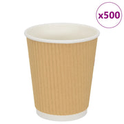 Bicchieri da CaffÃ¨ in Carta 500 pz 8oz 200ml Marrone