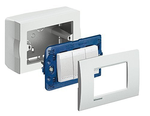 FP SCATOLE DA PARETE 3P BIANCA