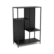 Scaffale arredo amicasa 32516 sumatra nero