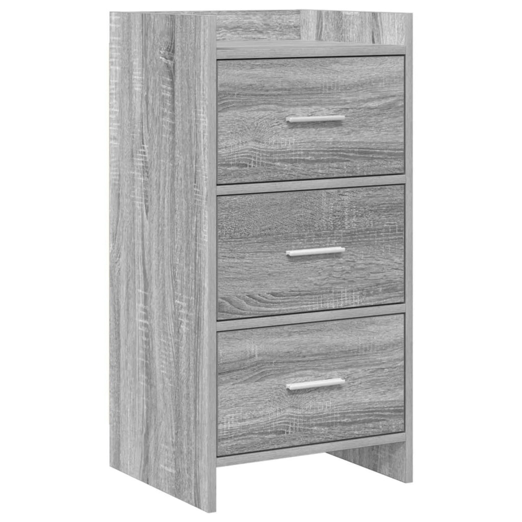 Credenza Sonoma grigio 40 x 36 x 80 cm Legno ingegnerizzato 8011064