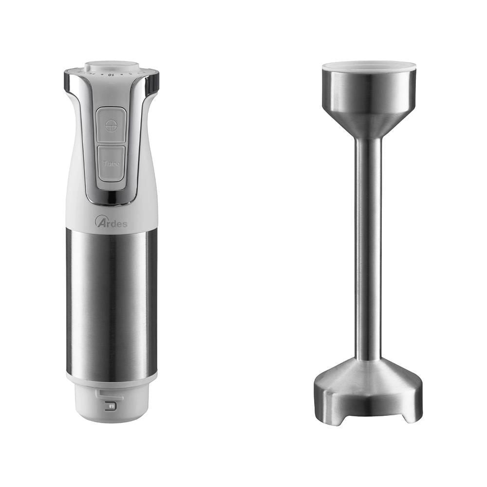 Ardes Neo Frullatore ad immersione 1000 W Acciaio inossidabile, Bianco
