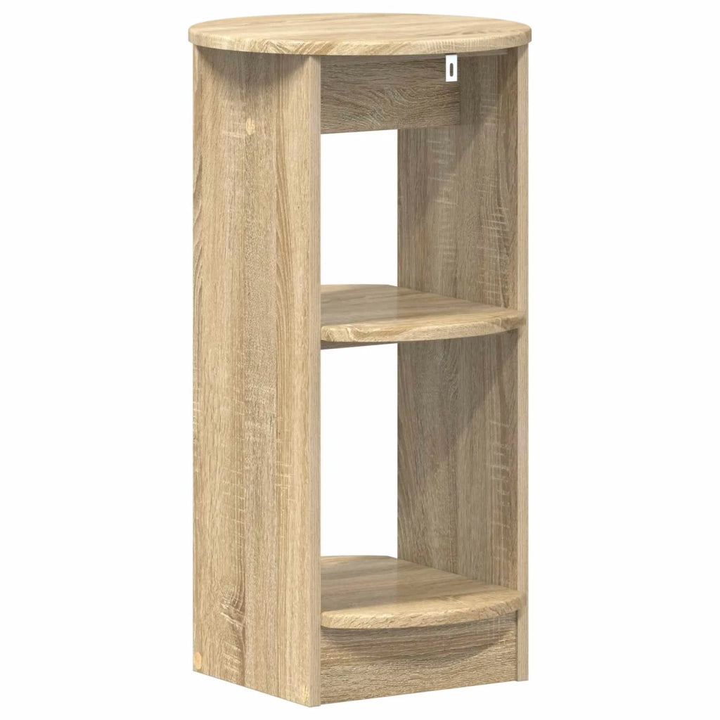 Mobile laterale Rovere Sonoma Legno ingegnerizzato