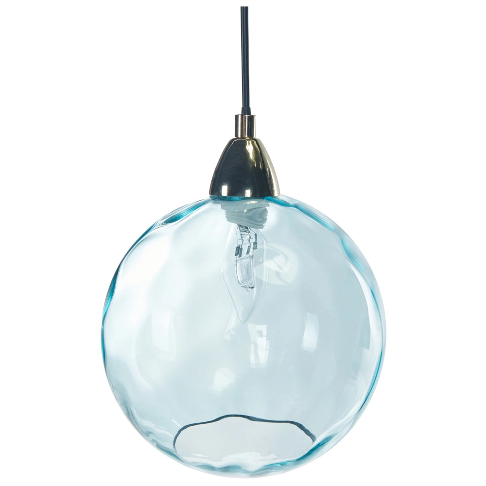 Lampadario in metallo ferro vetro soggiorno stile moderno stile moderno blu glamour soggiorno sala da pranzo camera