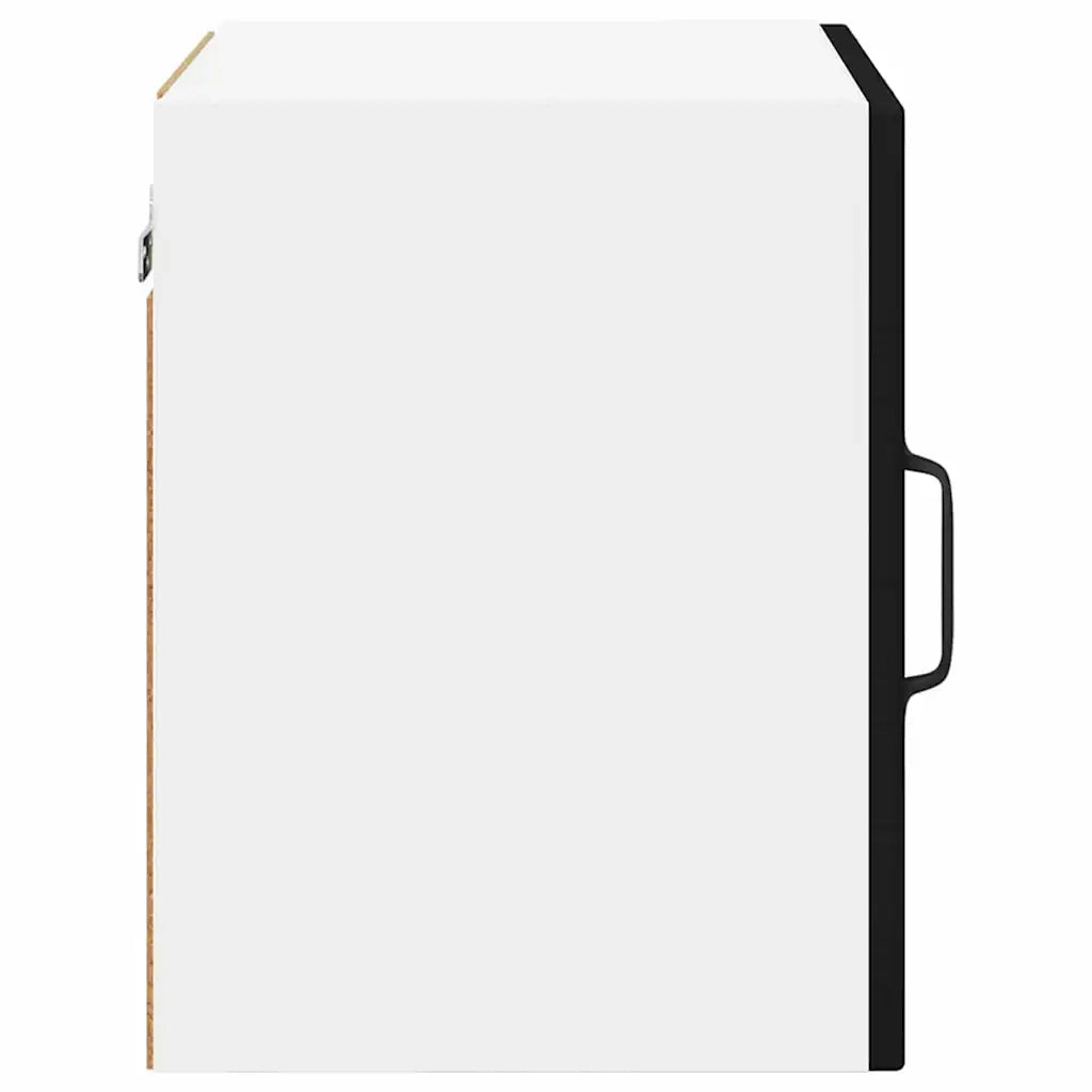 Mobile in vetro da parete PORTO 2 pcs Nero 40 x 31 x 40 cm