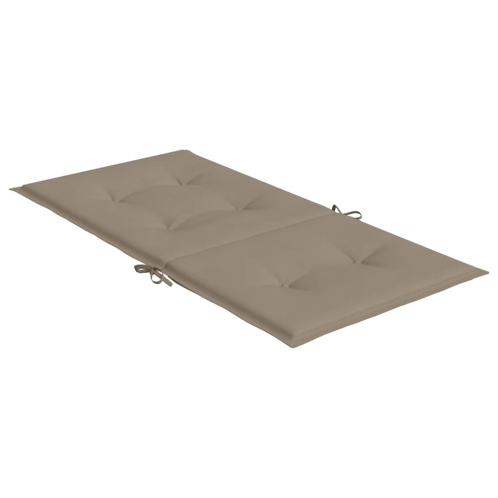 Cuscini per Sedia 4 pz | Cuscini per sedie Tortora 100x50x3 cm in Tessuto Oxford