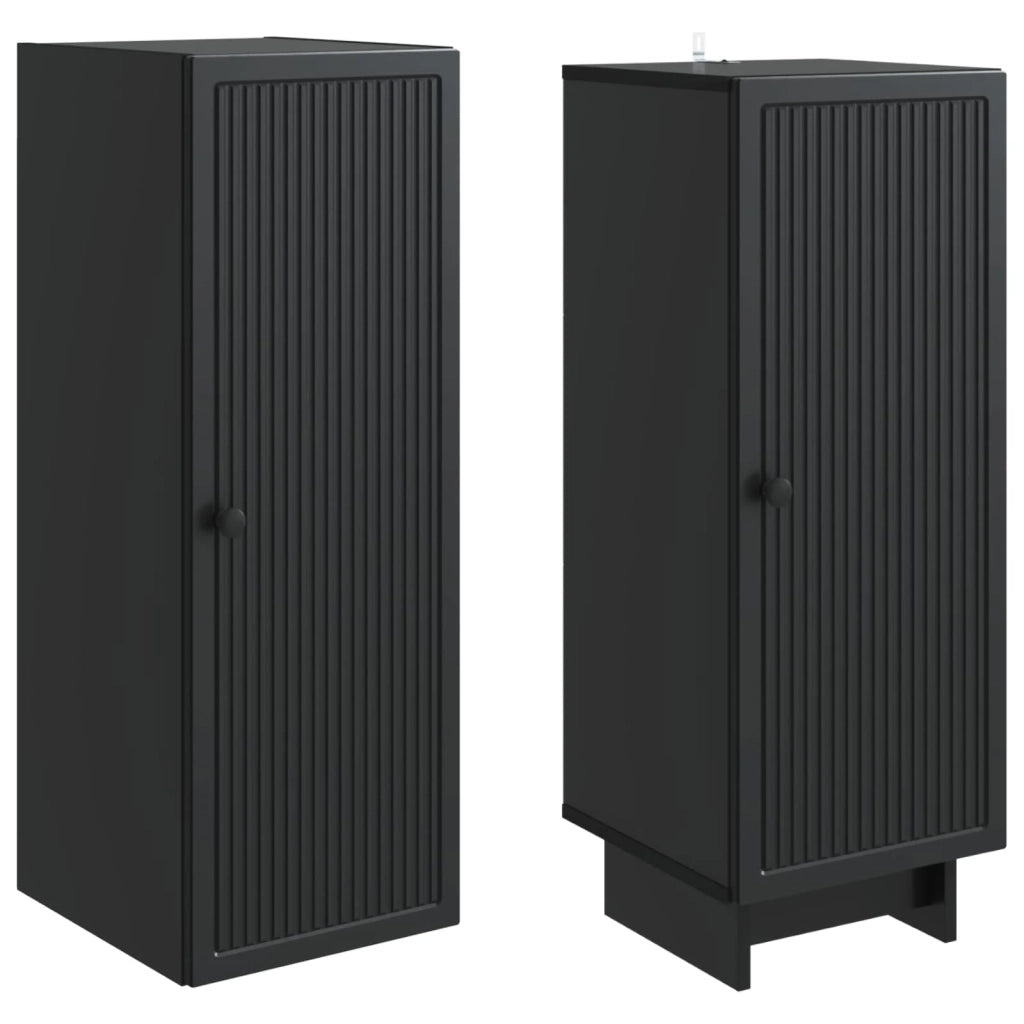 Set di armadi 2 pcs Nero 34,5 x 33 x 90 cm Legno ingegnerizzato 3416368