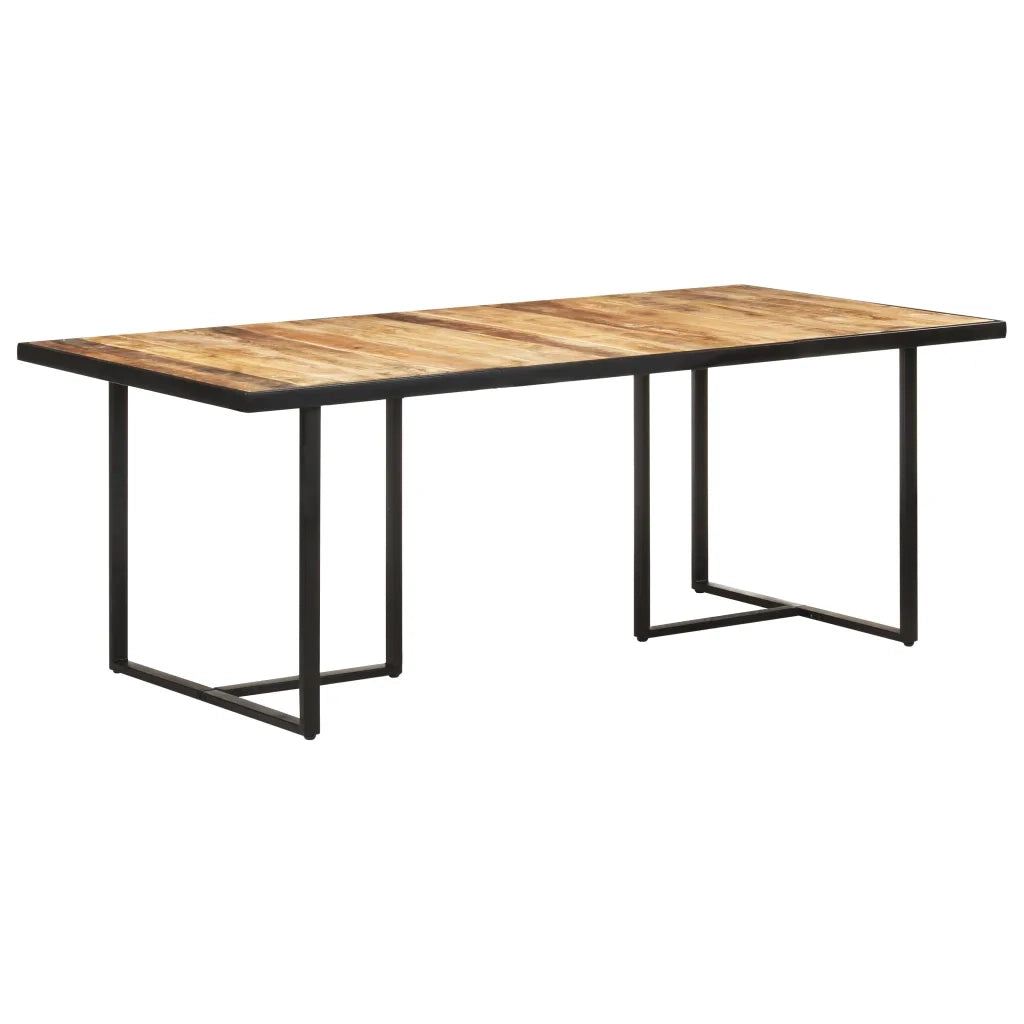 Tavolo da Pranzo 200 cm in Legno di Mango Grezzo cod mxl 58847