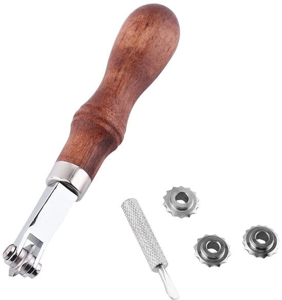 Supporto a distanza in pelle - Kit di attrezzi per calzolaio - Attrezzo manuale per cucire - Attrezzo DIY - Adatto per pelle/cartone 

Modello: 
Specifica tecnica: 
Codice prodotto: