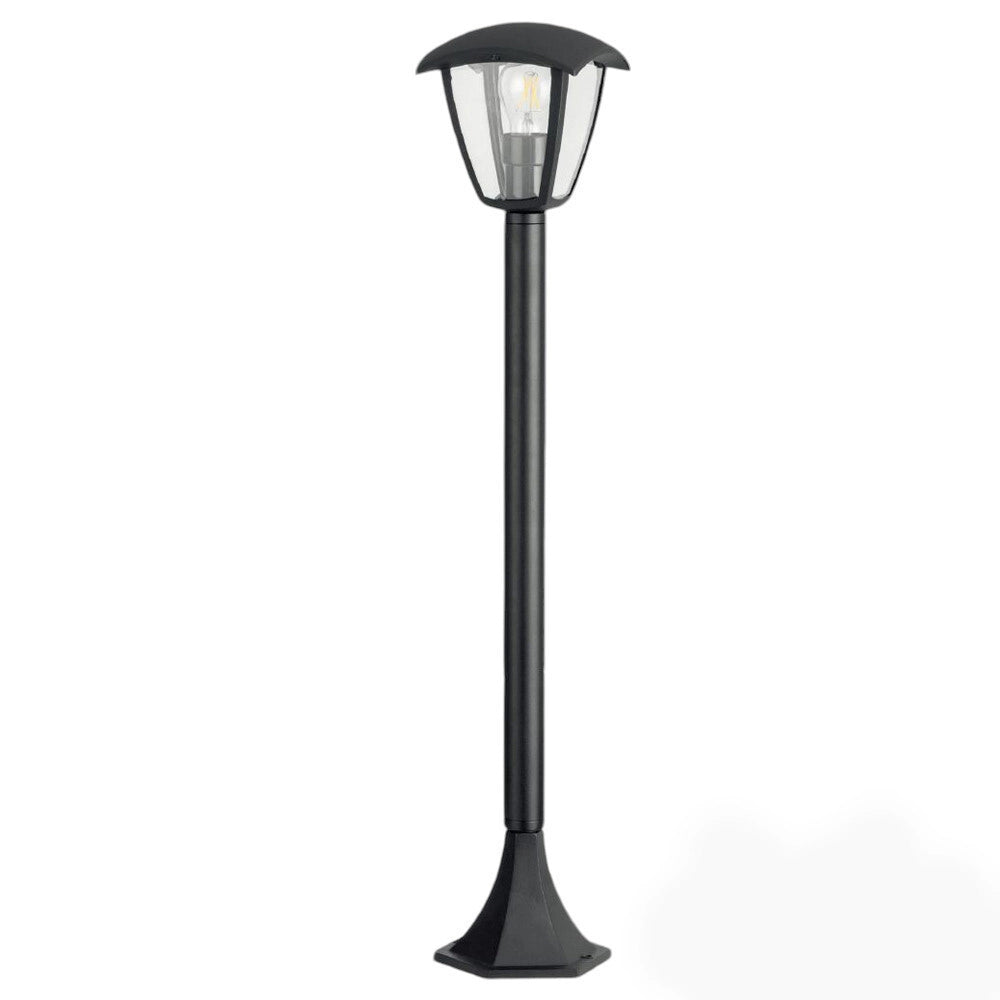 Trade Shop - Lampione Da Giardino 86 Cm Lanterna Da Terra Per Vialetti Con Attacco E27 Ip44 819pb-b860 -