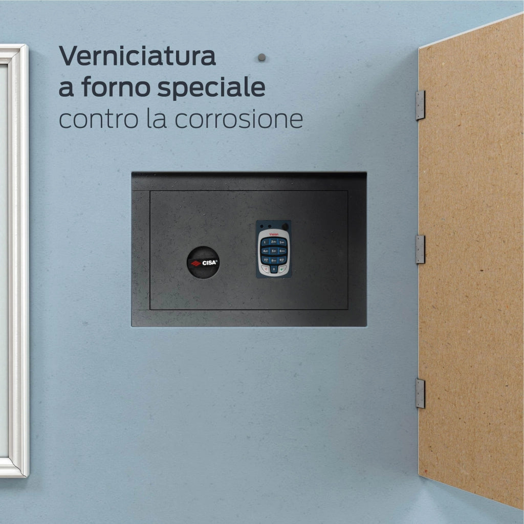 Cassaforte con Combinazione 2 Catenacci Cisa 82710 36 x 24 x 20 cm