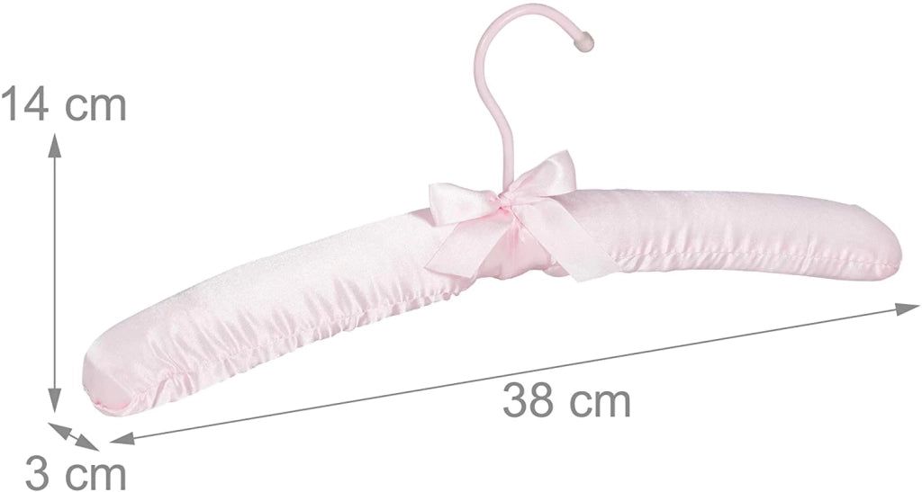 Set di 10 grucce in raso rosa 13_0000731_2