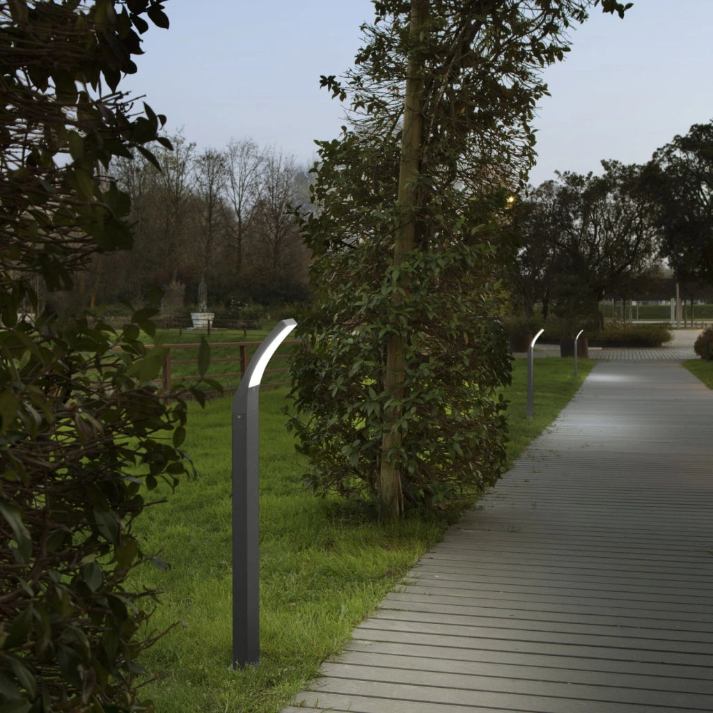 PALETTO LED SAIL ANTRACITE 12W 1440LM CCT 3000K / 4000KIP65 12X16X90CM