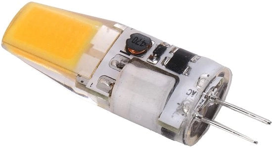 Lampada LED G4 12V 5W - Fitting a bi-pino - Temperatura di colore 3000K - 600LM - Lampada con copertura in silicio - Illuminazione a 360 gradi