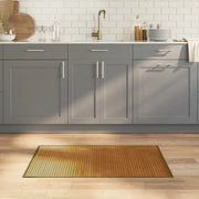 Tappeto Rettangolare Marrone 60x100 cm in BambÃ¹