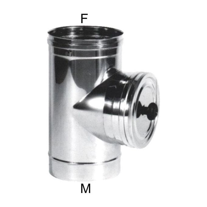 Maral Tubo Inox 25X 45 Sportello Ispezione