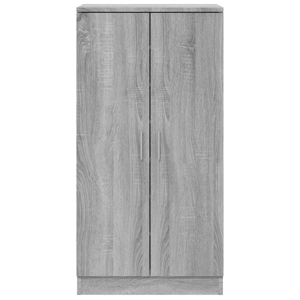 Scarpiera Grigio Sonoma 55x35x108 cm in Legno Multistrato 342669