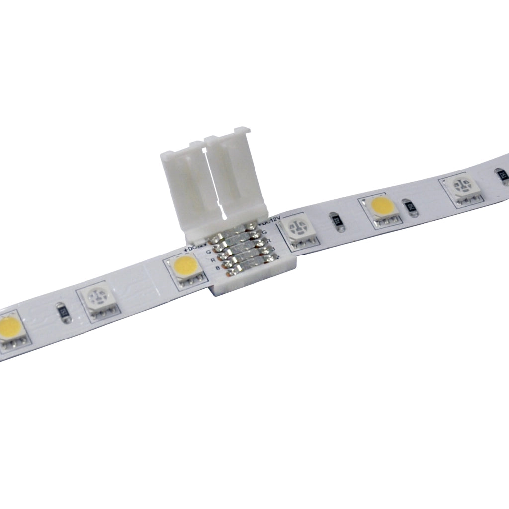 Connettore fisso strisce LED RGBW 10mm 5pin 12-24V Polux