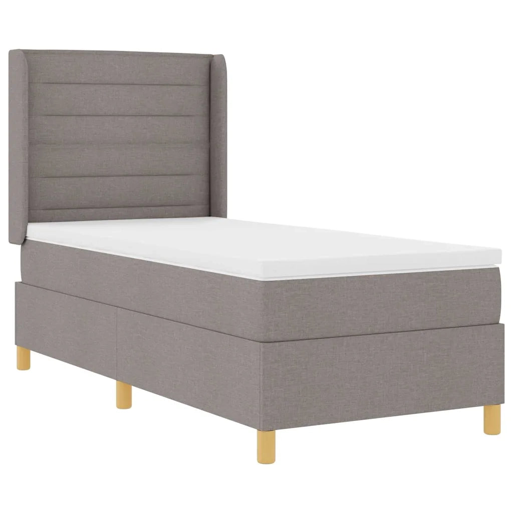 Letto a molle con materasso Talpa 90 x 190 cm Tessuto 3341746