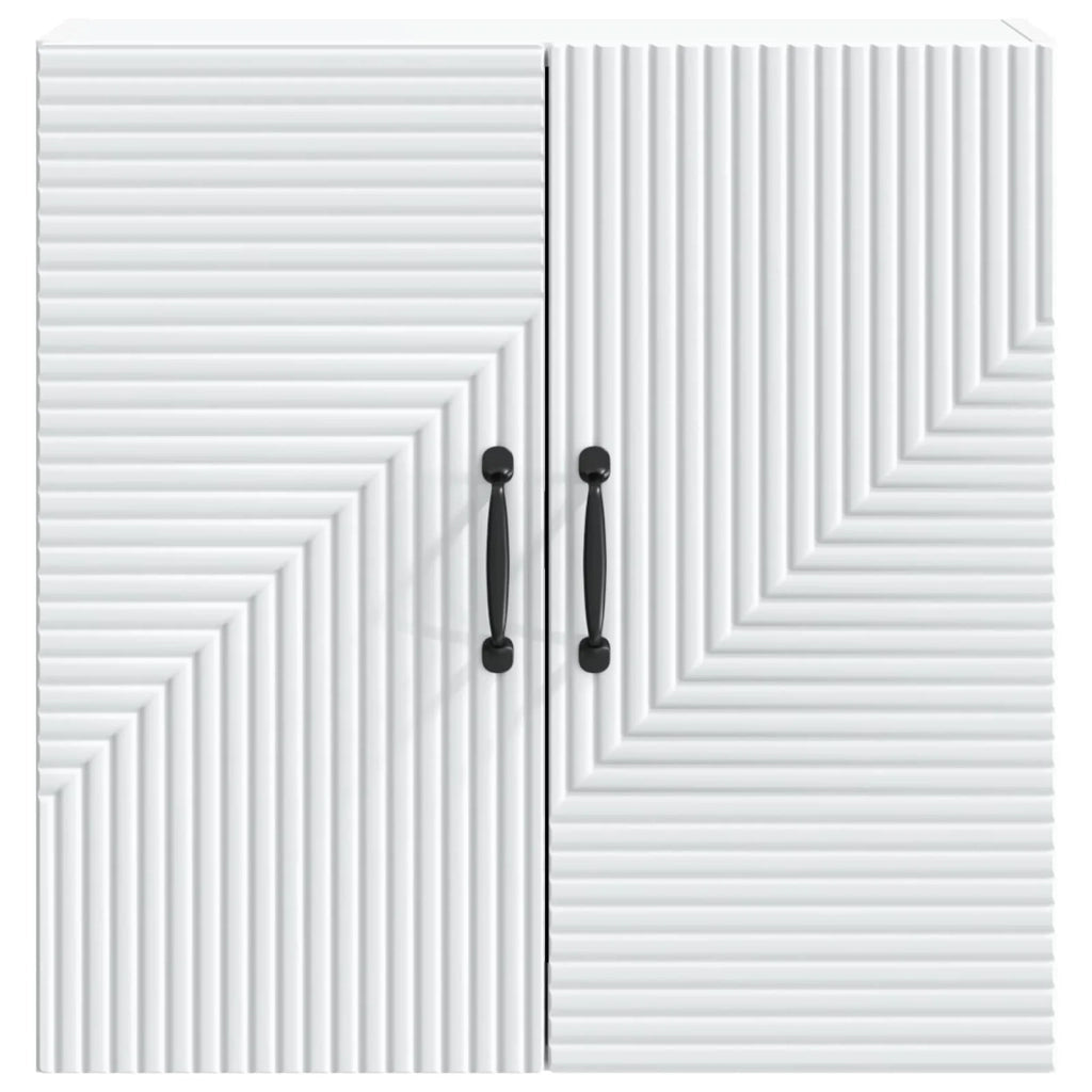 Mobiletto a muro Bianco 59 x 31 x 60 cm Legno ingegnerizzato 898575