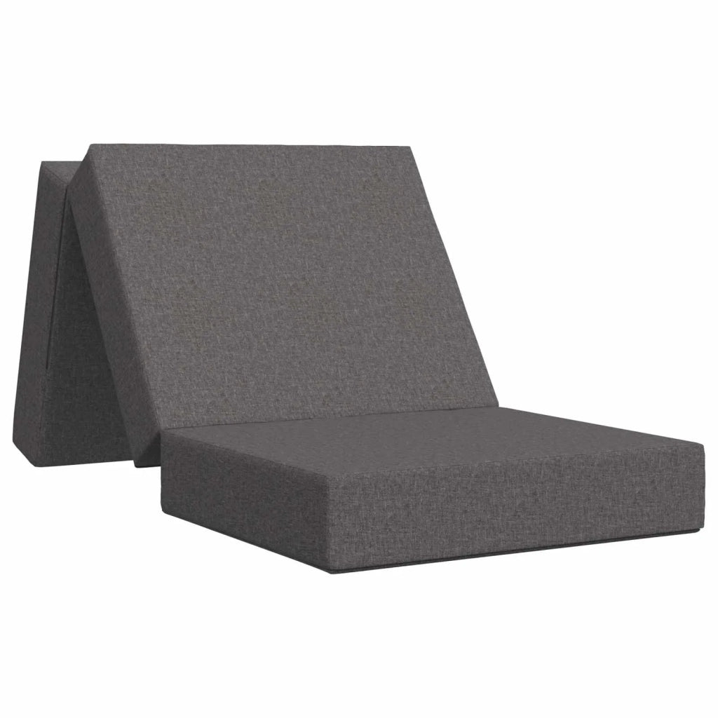 Divano Letto Pieghevole 90 x 63 x 45 cm Grigio Chiaro 900148