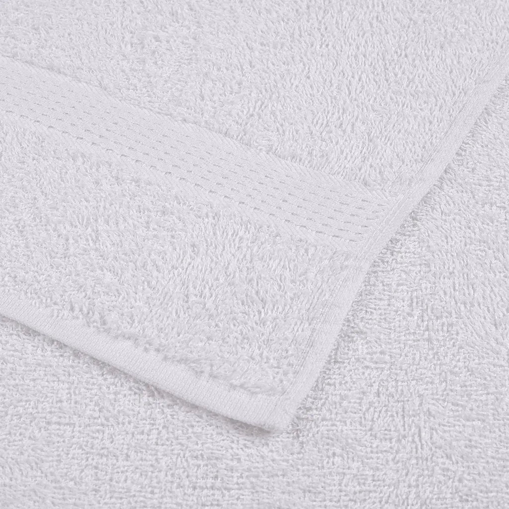 Asciugamani per sauna FROGN 25 pz Bianco 80x200 cm 360 g/m² 136664