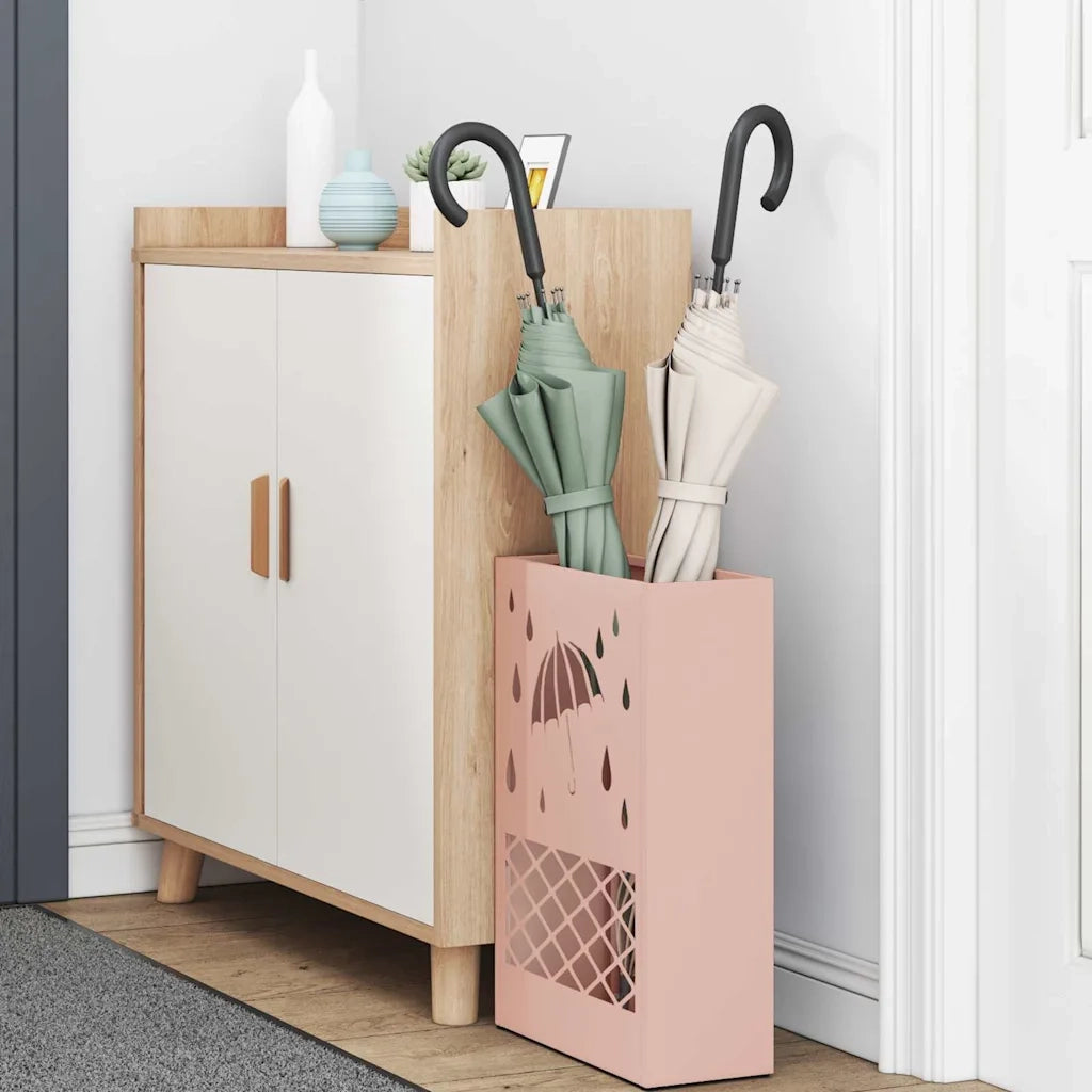 Supporto per Ombrellone Rosa 28 x 12 x 41 cm Acciaio CFW9906333