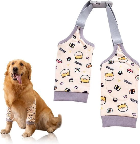 Protezione Elleboog e Arti Anteriori per Cani - Protezione Elleboog - Protezione Ginocchio - Anti-Licchi - Dimensioni S fino a 2XL